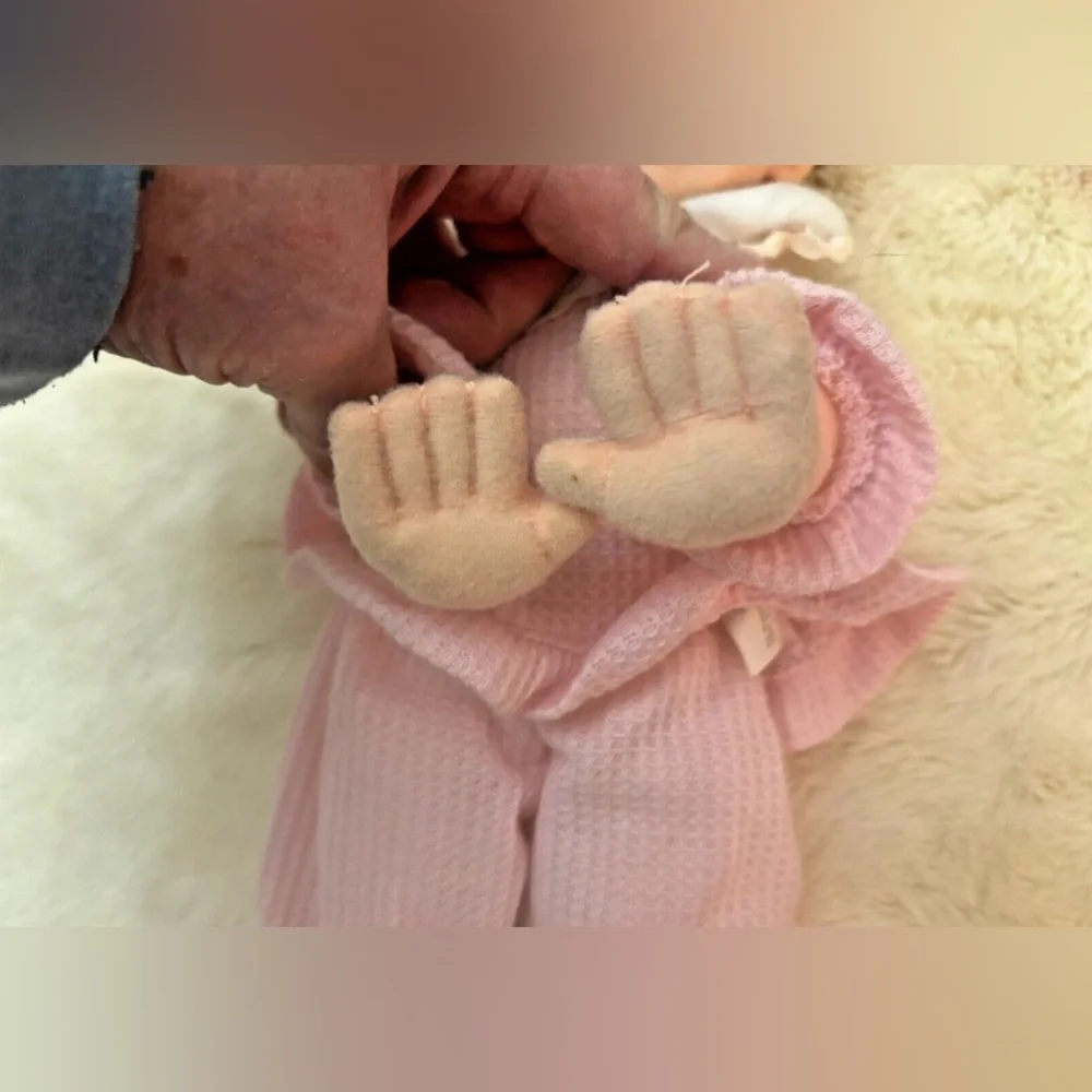 Cindy Lou Who Soft Body Doll Twirling Braids Dr Seuss Grinch 2000 Playmates Toys - Picture 5 of 10